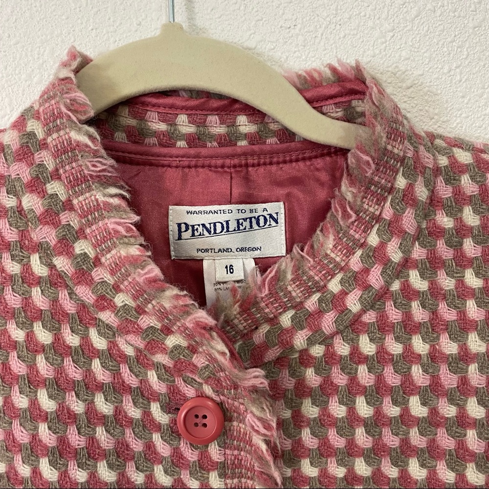 Pendleton Wool Short Blazer - image 2